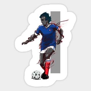 Football Legends Michel Platini France Sticker